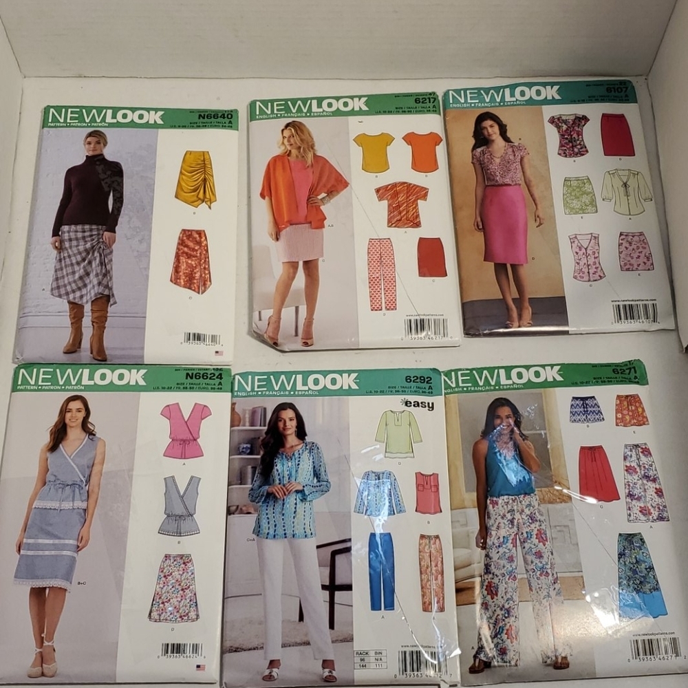 New Look Patterns Shirts Pants Tops Skirt Blouse